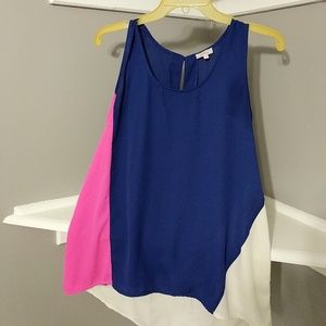 Pixley Colorblock Sleeveless Blouse